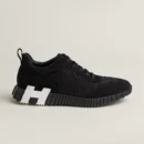 Hermes Bouncing Sneaker Black White H