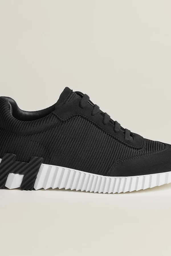 Hermes Bouncing Sneaker Black/White