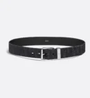 Dior Belt Oblique Black on Black