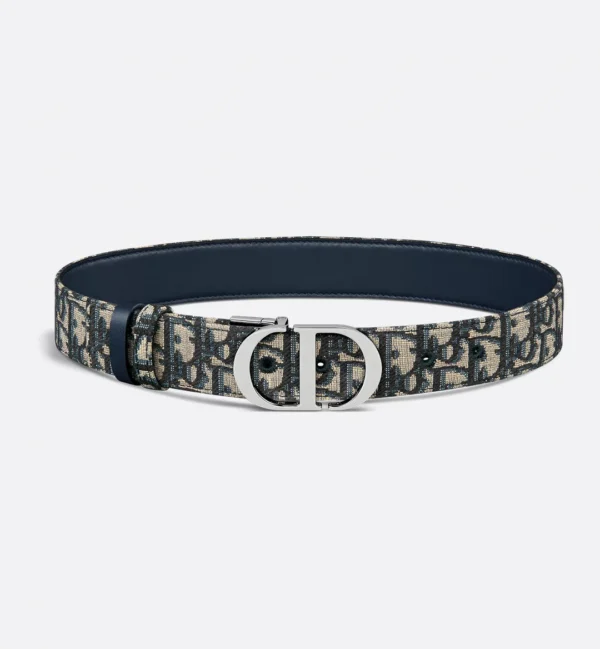 CD Belt Oblique Beige/Black