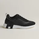 Hermes Bouncing Sneaker Black/White Leather