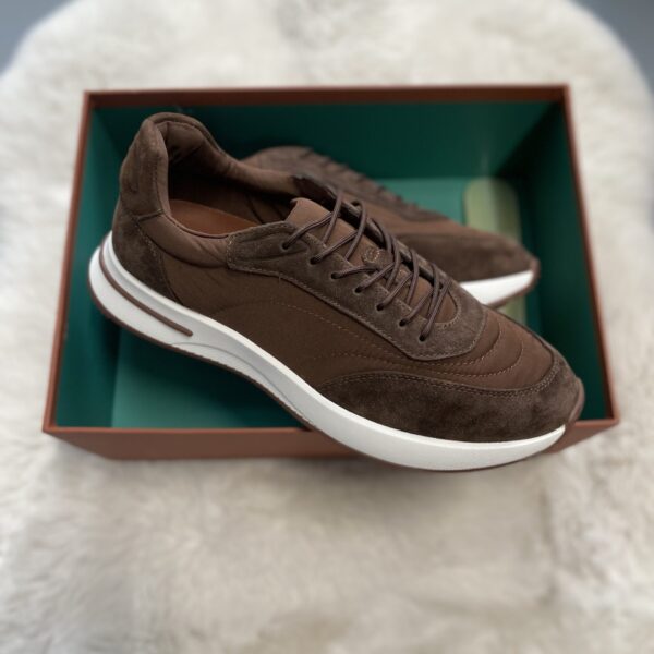 Loro Piana Sneakers Week End Walk Sneaker Dark Brown