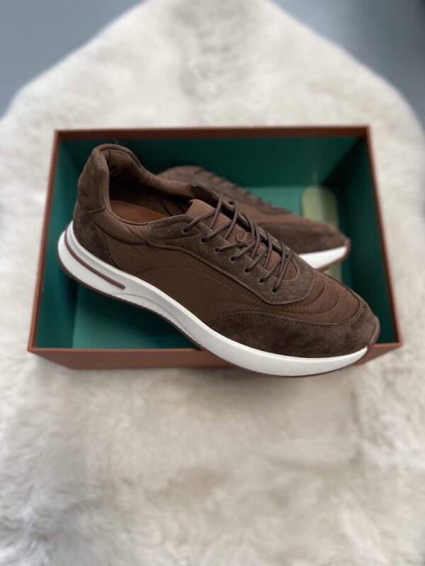 Loro Piana Sneakers Week End Walk Sneaker Dark Brown
