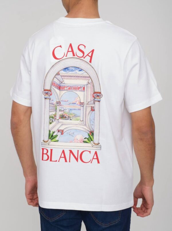 Casablanca Le Passage T-shirt wit