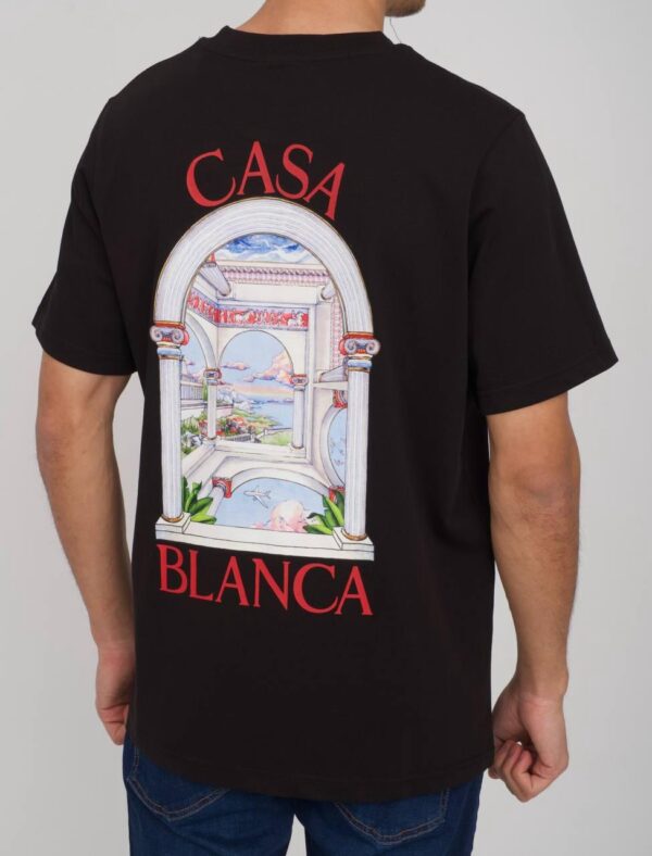 Casablanca Le Passage T-shirt zwart