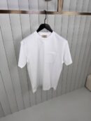 Hermes H embroidered T Shirt Wit