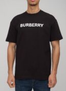 Burberry logo T-Shirt Zwart