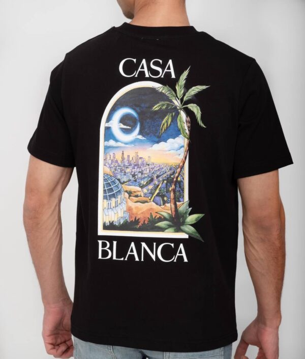 Casablanca La Night Black T-Shirt