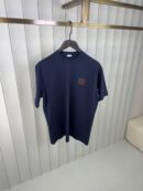 Loewe Anagram logo T-Shirt Navy Blue