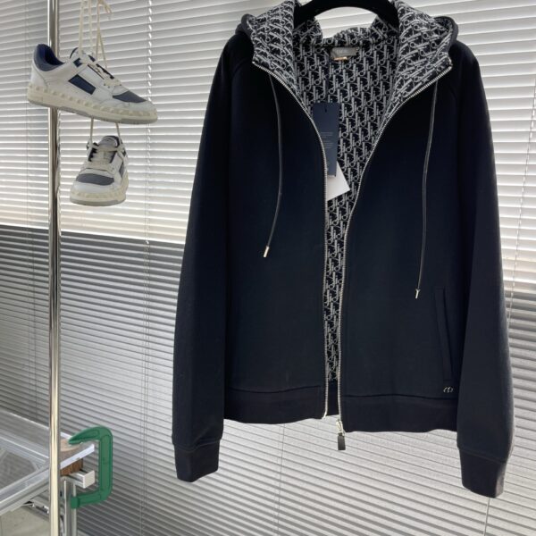 Dior Oblique Hooded Vest Black