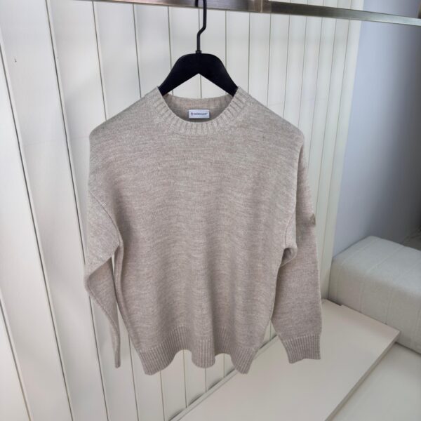 Moncler Wollen Trui Taupe