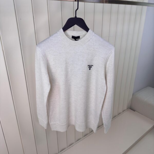 Prada Wollen Trui Wit