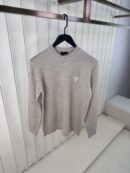 Prada Wollen Trui Taupe