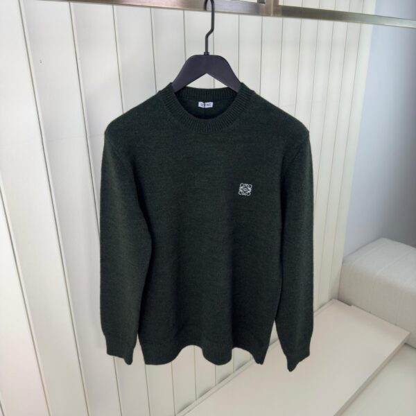 Loewe Wollen Trui Donker Groen