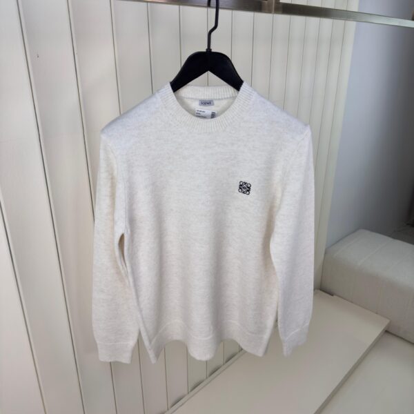 Loewe Wollen Trui Wit