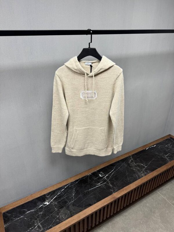 Dior Wollen Hoodie Beige