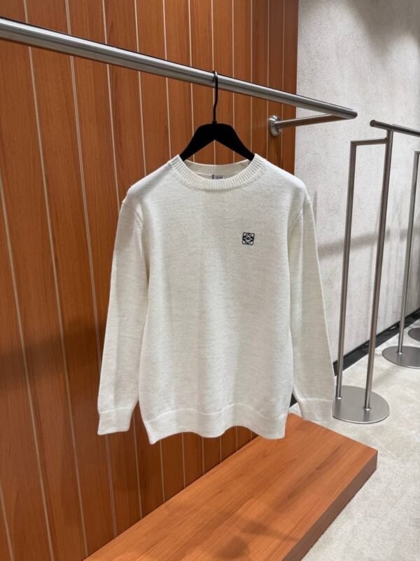 Loewe Wollen Trui Wit