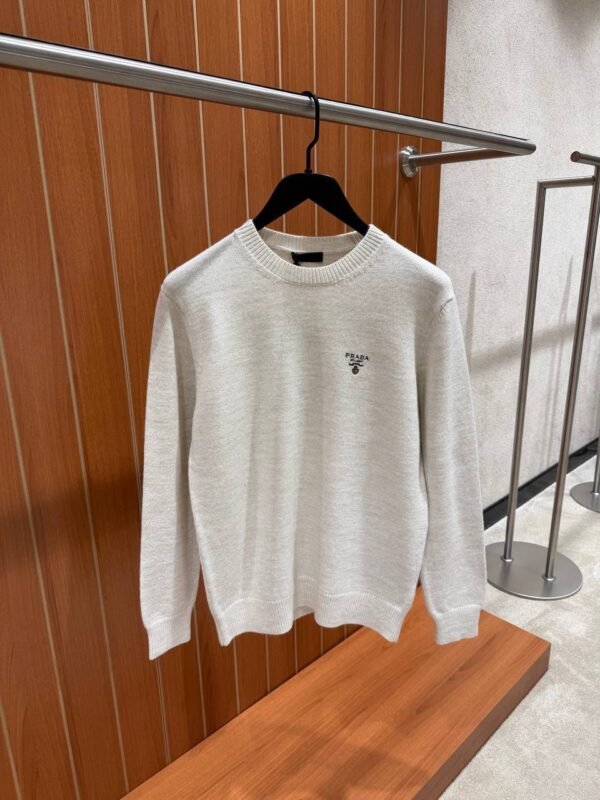 Prada Wollen Trui Wit