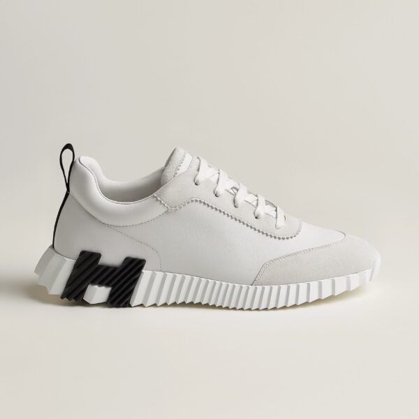 Hermes Bouncing Sneaker White Leather