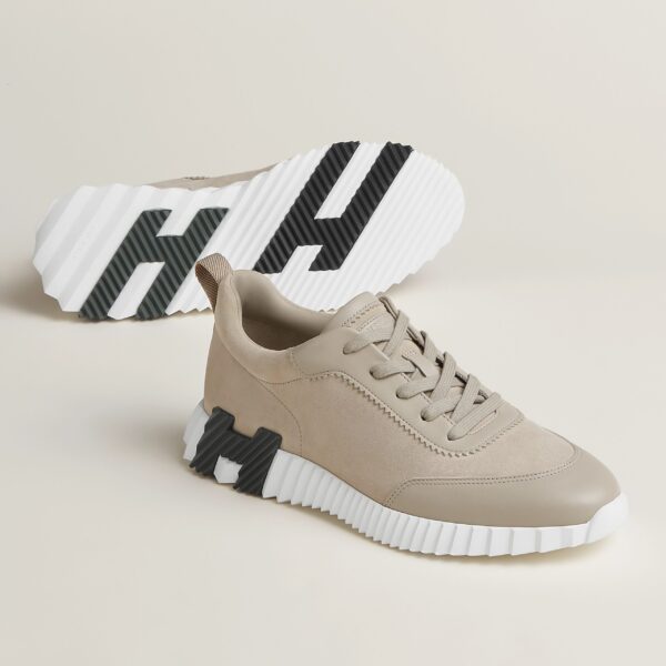 Hermes Bouncing Sneaker Suede/Leather Beige Esquisse