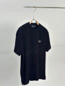Prada Badstof T-Shirt Zwart