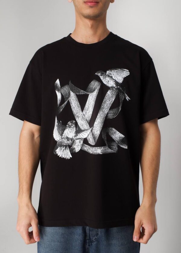 Louis Vuitton LV Birds T shirt zwart