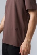 Loro Piana T-Shirt Donkerbruin Logo