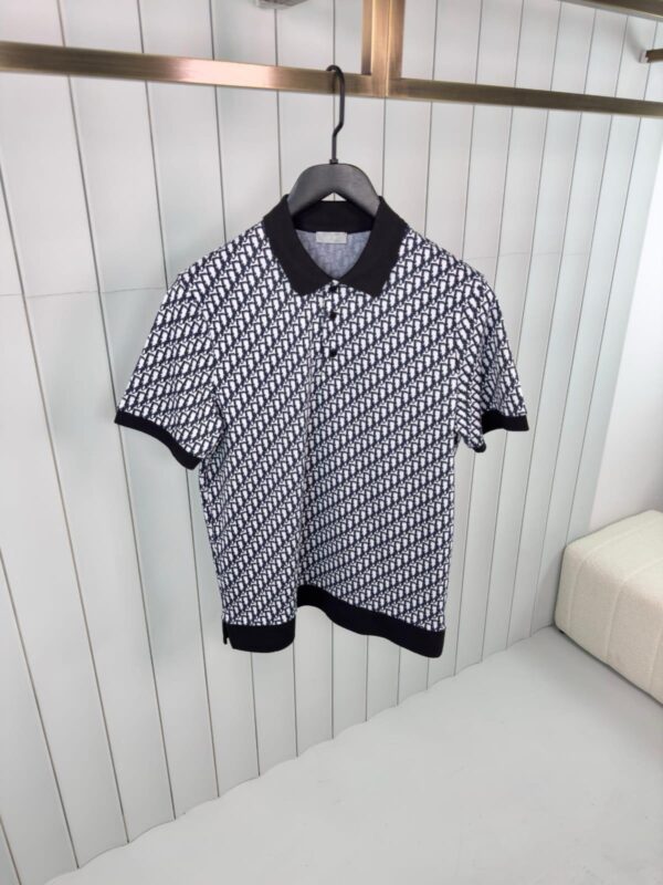Dior Oblique Polo Zwart