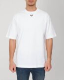 Prada T-Shirt Nek Logo Wit