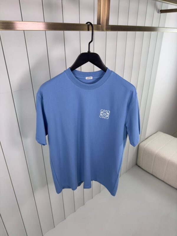 Loewe Anagram logo T-Shirt Light Blue