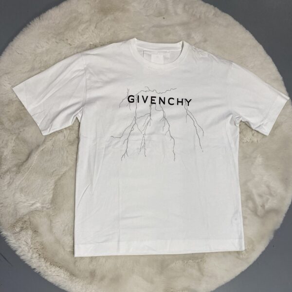 Givenchy T-Shirt Wit Bliksem