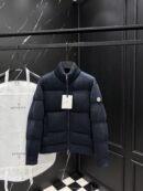 Moncler Stofmauw Winterjas Zwart