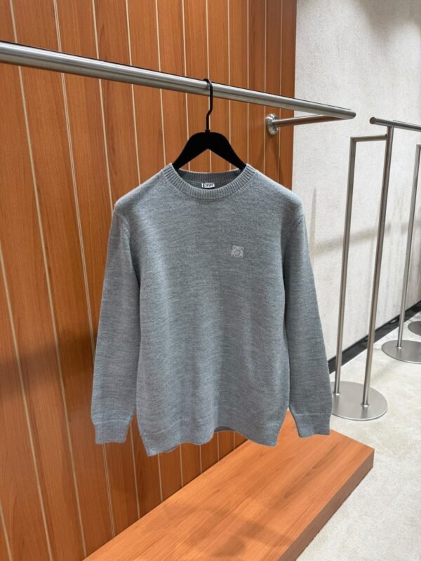 Loewe Wollen Trui Grijs