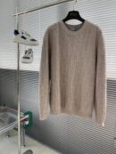Dior Oblique Sweater Beige High Quality