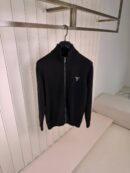 Prada Wollen Vest Zwart