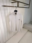 Prada Wollen Vest Gebroken Wit