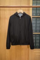 Loro Piana Reversible Hooded Jacket Black