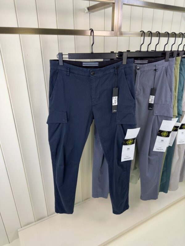 Stone Island Cargo Broek Donkerblauw
