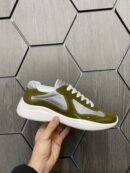 Prada Cups Sneakers Olijfgroen