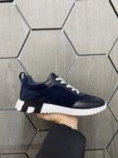 Hermes Bouncing Sneaker Dark Blue Suede/ Leather