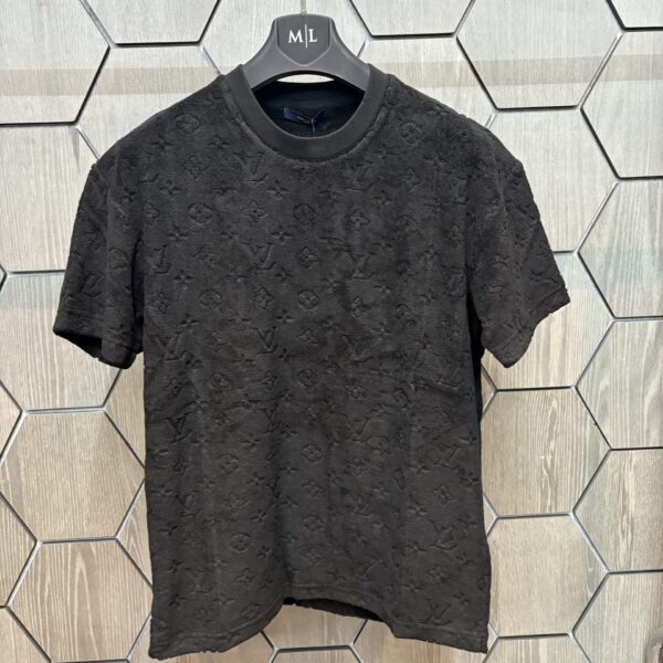 Louis Vuitton Badstof T-Shirt Zwart
