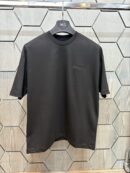 Amiri T-Shirt Geborduurd Zwart met Achterkant Logo