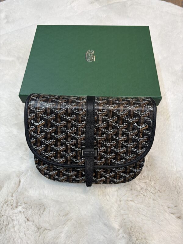 Goyard messenger bag zwart