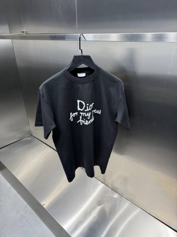 Dior T-Shirt My Friend Zwart