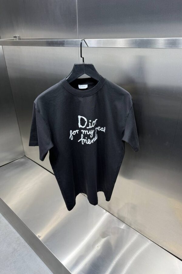 Dior T-Shirt My Friend Zwart
