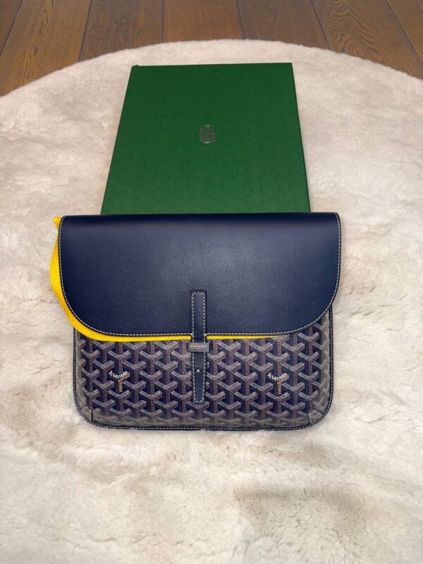 Goyard Coursier Schoudertas Donkerblauw