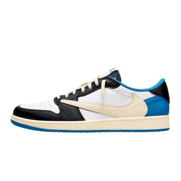 Nike air jordan 1 low travis scott fragment blue