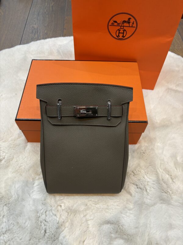 hermes hac a dos PM Backpack Taupe