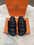 Hermes jackson sandal Zwart