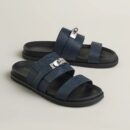 Hermes jackson sandal marine blue
